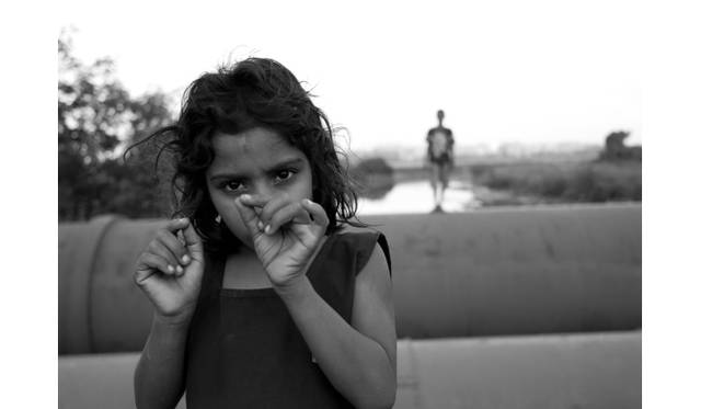 Kids playing on pipeline, Santa Cruz 2010