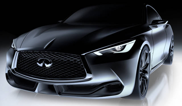 インフィニティ Q60 コンセプトのデザインレンダリング