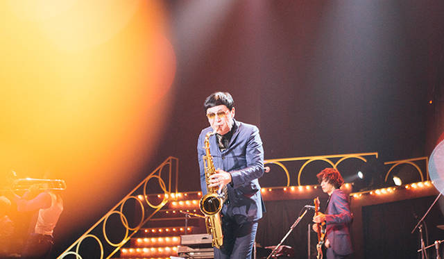 テナーサックスのGAMO氏