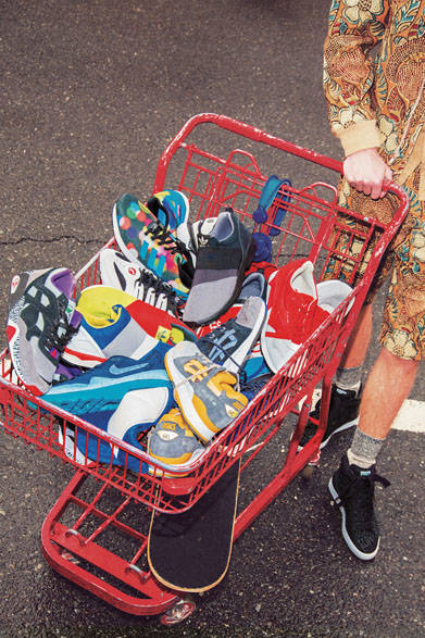 スニーカーショップ「KICK THE CITY」<br>ニューヨーク・イメージ