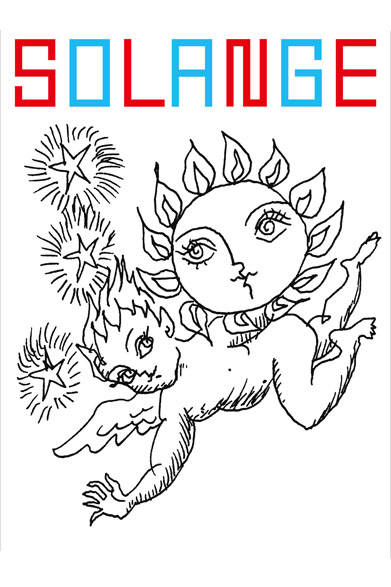 作品タイトル「SOLANGE UNICORN  & THE STARS / PART」