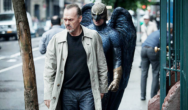 <strong>作品賞監督賞撮影賞脚本賞『バードマン　あるいは（無知がもたらす予期せぬ奇跡）』</strong>製作国：アメリカ監督：アレハンドロ・ゴンザレス・イニャリトゥ（Alejandro González Iñárritu）撮影：エマニュエル・ルベツキ（Emmanuel Lubezki）