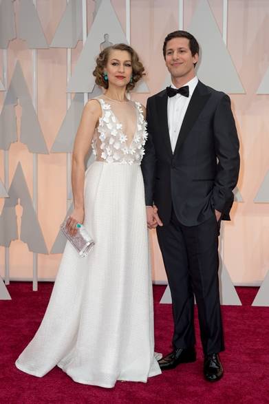 <strong>（左より）Joanna Newsom & Andy Samberg |ジョアンナ・ニューサム＆アンディ・サムバーグ</strong></br></br>パフォーマーを務める俳優のアンディ・サムバーグと妻のジョアンナ・ニューサム。