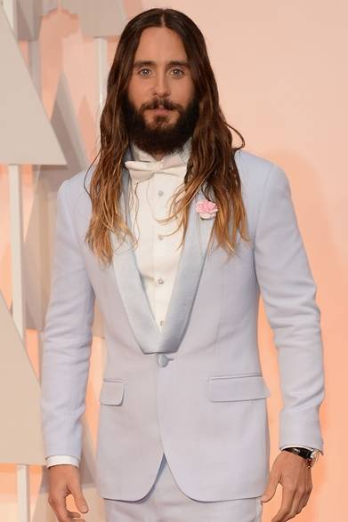 <strong>Jared Leto｜ジャレッド・レト</strong></br></br>タキシード：ジバンシィ  バイ リカルド ティッシ