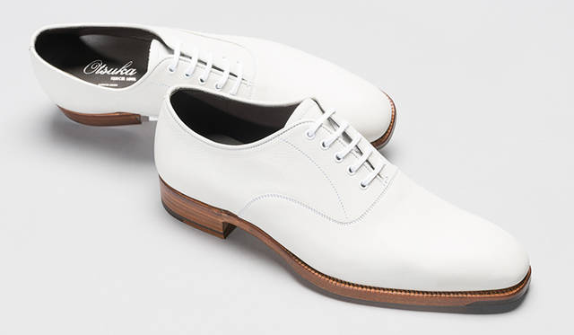 <strong>Otsuka SINCE 1872｜オーツカ シンス 1872</strong><br />大塚製靴が手がける三越伊勢丹のオリジナルブランド「Otsuka since 1872」。ミリタリーシューズ風のラストを採用し、鳩目を付けるなど全体的にクラシックな味つけが新鮮だ。3万8880円