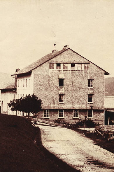 スイス・ジュウ渓谷に建つ、ジャガー・ルクルトの最初の社屋（1833年）