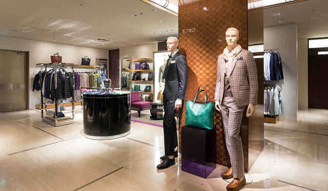 <strong>ETRO｜エトロ</strong><br />伊勢丹新宿店メンズ館4階＝インターナショナル ラグジュアリー