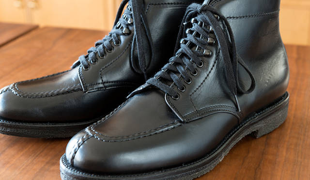 「Alden（オールデン）」タンカーブーツ誕生20周年記念モデル “黒”