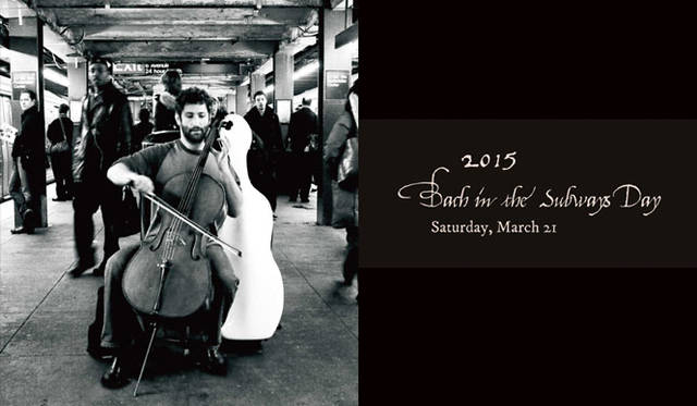 NYの地下鉄でバッハを奏でるデール・ヘンダーソン