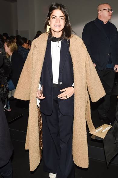 Leandra Medine｜レアンドラ・メディーン</br></br>ラグ&ボーンのファッションショー会場・ニューヨーク