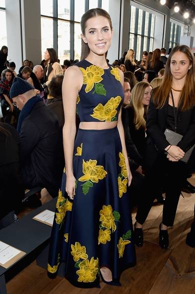 Allison Williams｜アリソン・ウィリアムズ</br></br>マイケル・コースのファッションショー会場・ニューヨーク