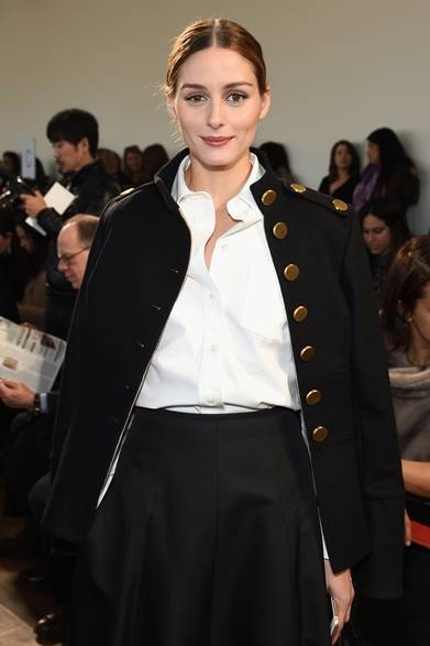 Olivia Palermo｜ オリヴィア・パレルモ</br></br>マイケル・コースのファッションショー会場・ニューヨーク