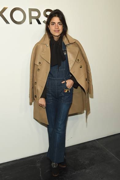 Leandra Medine｜レアンドラ・メディーン</br></br>マイケル・コースのファッションショー会場・ニューヨーク