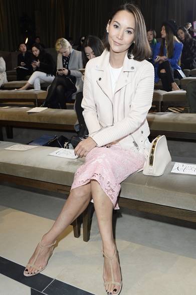 Amanda Strang｜アマンダ・ストリング</br></br>バーバリー プローサムのファッションショー会場・ロンドン