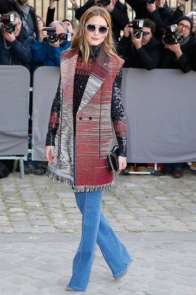 Olivia Palermo｜オリヴィア・パレルモ</br></br>ディオールのファッションショー会場・パリ