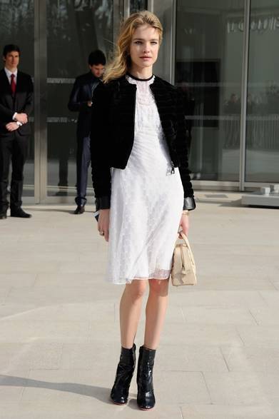 Natalia Vodianovsa｜ナタリア・ヴォディアノヴァ</br></br>ルイ・ヴィトンのファッションショー会場・パリ