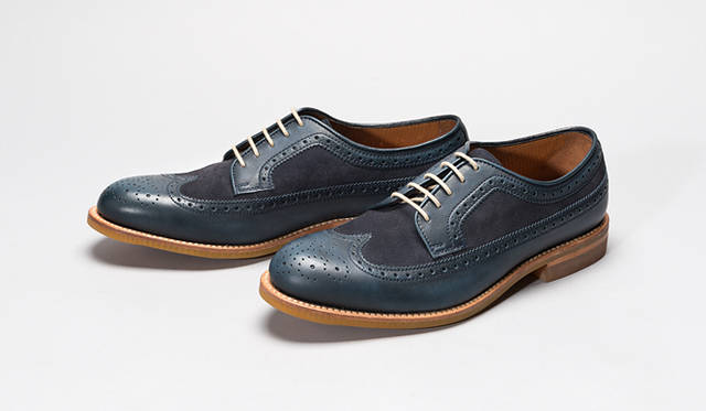 2015春夏コレクションのフルブローグシューズ8万2080円