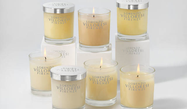 <strong>LORENZO VILLORESI｜ロレンツォ・ヴィロレッツィ</strong><br />「キャンドル」コレクション<br />キャンドル（200mL・燃焼約60時間）8640円