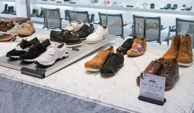 3月10日（火）まで、伊勢丹新宿店メンズ館地下1階＝紳士靴売場「シューズラボ」で、「H?Katsukawa From Tokyo」のニベレザーシューズ（牛ニベ革）のオーダー会を開催