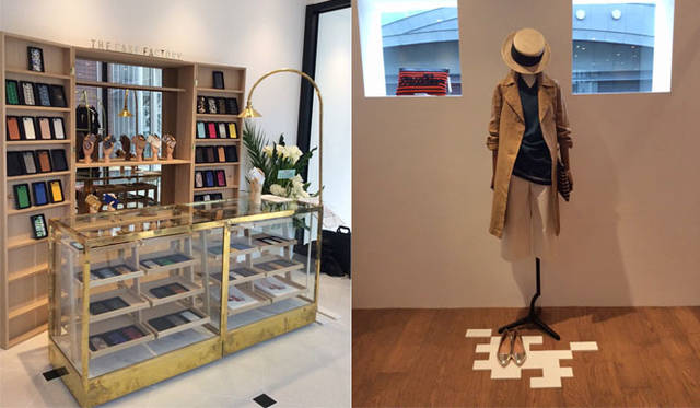 <strong>ANGLOBAL｜アングローバル</strong><br />「ANGLOBAL SHOP 表参道」　左／「THE CASE FACTORY」ポップアップショップを開催中