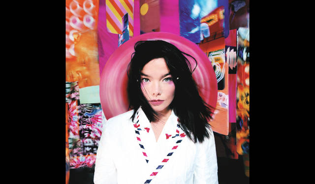 Björk, Post, 1995<br/>Credit: Photography by Stéphane Sednaoui. Image courtesy of Wellhart Ltd & One Little Indian