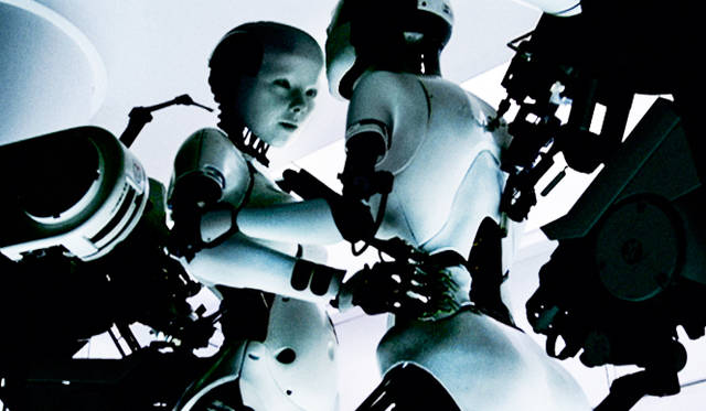 Björk, Still from “All Is Full of Love” directed by Chris Cunningham, 1999.<br/>Credit: Courtesy Wellhart Ltd & One Little Indian.