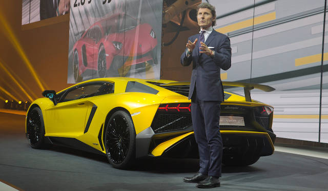 ランボルギーニのステファン・ヴィンケルマン社長