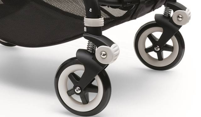 360度動けるサスペンション付きのホイール