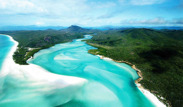 <br>これがホワイトヘブン。インレットと呼ばれる入江の凄すぎる美しさは言葉にならない © All rights reserved 