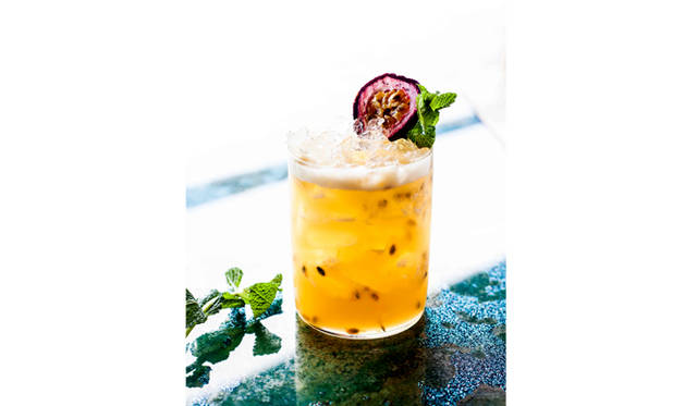 <br>パッションフルーツを使った「クオリア・カクテル」でクールダウン © All rights reserved 