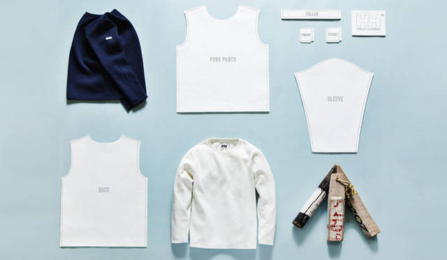 <strong>HELLY HANSEN｜ヘリーハンセン</strong><br />「HELLY HANSEN ROYAL MARINE CLUB 2nd Release」<br>「R.M.C MILANORIB KNIT&SWEN」は、強度の強い綿糸を用いたセーター感覚のカットソーに仕上げている。3万240円