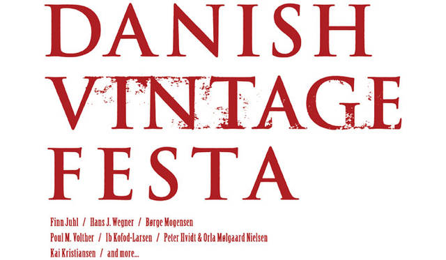 <strong>ACTUS｜アクタス</strong><br />アクタス新宿店「DANISH VINTAGE FESTA」