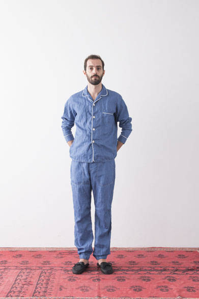 <strong>2015年春夏コレクション</strong><br />Pajama Shirts 1万9440円、Pajama Pants 1万7280円