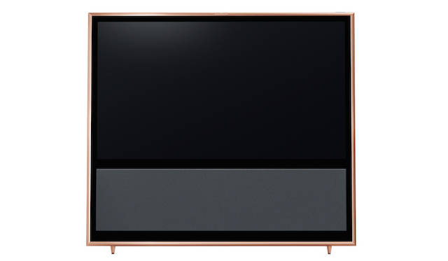 <strong>Bang & Olufsen｜バング＆オルフセン  Love Affair Collection BeoVision 11-46</strong><br />鮮やかな映像と迫力のサウンドを体感できる、オールインワンタイプのスタイリッシュなエンターテイメントシステム。極上の映像体験が楽しめる。イーゼルスタンドおよびBeoRemote Oneリモコンを含む。127万8000円（税抜）