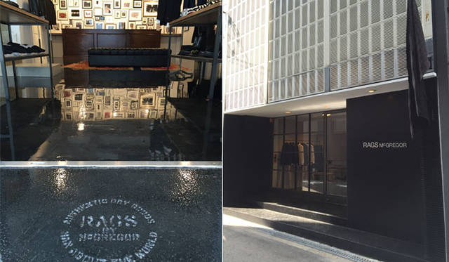 <strong>Rags M<sup>C</sup>GREGOR｜ラグス マックレガー</strong><br />ラグス マックレガー 大阪店