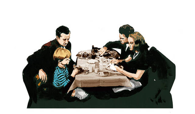 <strong>ダイニングバー「SMITH」</strong><br />「WC SIGN＆SHOP CARD ILLUSTRATION」