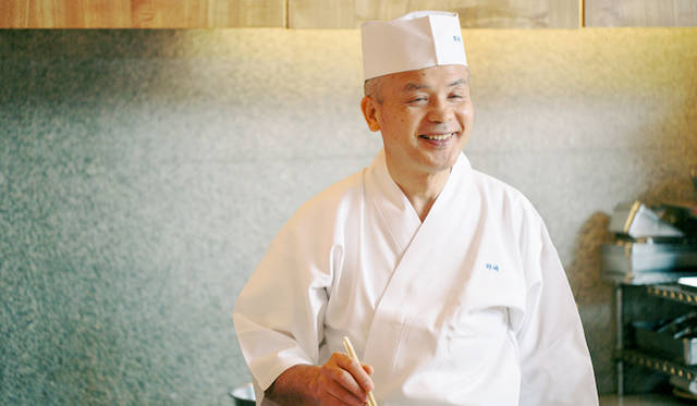 割烹「分とく山」（わけとくやま）の総料理長、野﨑洋光さん