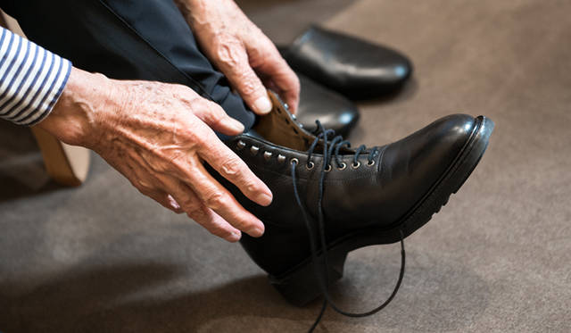 操上氏が愛用しているブーツ「Scott（スコット）」※現行モデルでは取り扱いなし