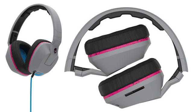 <strong> Skullcandy｜スカルキャンディー</strong><br />「CRUSHER」（Grey/Cyan Magenda）1万4194円