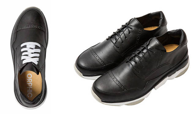<strong>ORPHIC｜オルフィック</strong><br />2015年春夏コレクション　今シーズン新登場のレザーシューズとスニーカーの中間をいく表情の新モデル「VALLIAN（メンズ・ウィメンズ）」2万9160円