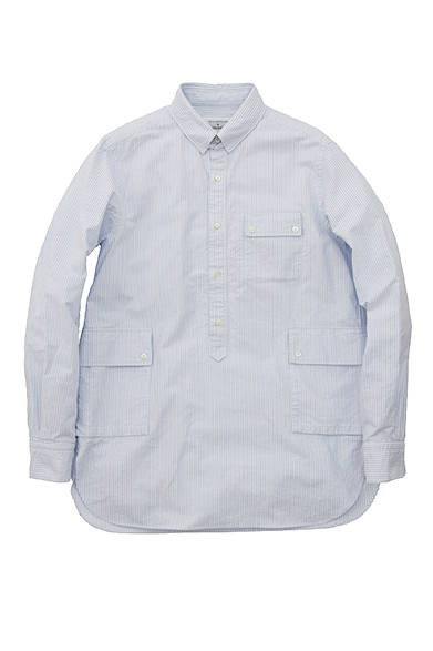 <strong>NICK WOOSTER ＋ UNITED ARROWS</strong><br />オックスフォード地のプルオーバーシャツ。1万9440円