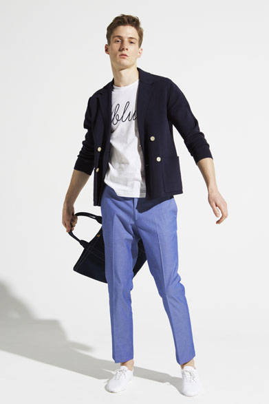 <strong>NEWYORKER｜ニューヨーカー</strong><br />「ニューヨーカー ブルー」2015春夏コレクション