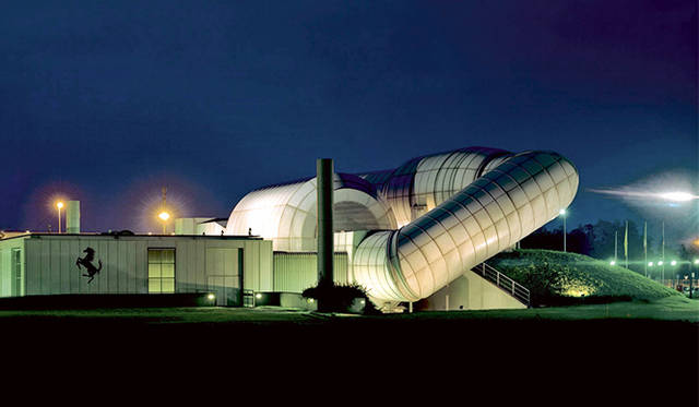 レンツォ・ピアノ氏がデザインしたウィンドトンネル