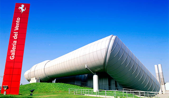 レンツォ・ピアノ氏がデザインしたウィンドトンネル