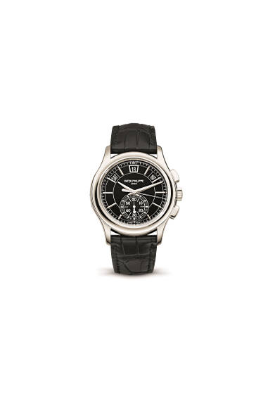 <strong>年次カレンダー搭載自動巻クロノグラフ5905P</strong><br/>ケース｜950プラチナ<br/>直径｜42mm<br/>厚さ｜14.3mm<br/>ムーブメント｜自動巻き（Cal.CH 28-520 QA 24H）<br/>機能｜月・曜日・日付表示（2月末日の日付調整のみですむ年次カレンダー機構）、クロノグラフ（60分積算計）<br/>ストラップ｜アリゲーター<br/>防水性｜３気圧<br/>発売時期｜今秋以降<br/>予価｜892万800円（税込み）