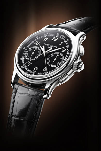 <strong>スプリット秒針クロノグラフ5370</strong><br/>ケース｜950プラチナ<br />直径｜41mm<br />厚さ｜13.56mm<br />ムーブメント｜手巻き（Cal.CHR 29-535 PS）<br />機能｜スプリット秒針クロノグラフ（30分積算計）<br />ストラップ｜アリゲーター<br />防水性｜3気圧<br />発売時期｜2015年秋以降予定<br />予価｜2843万6400円<br />