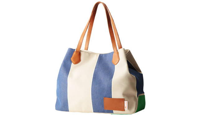 明るい色を組み合わせた、カジュアルな印象のモデル