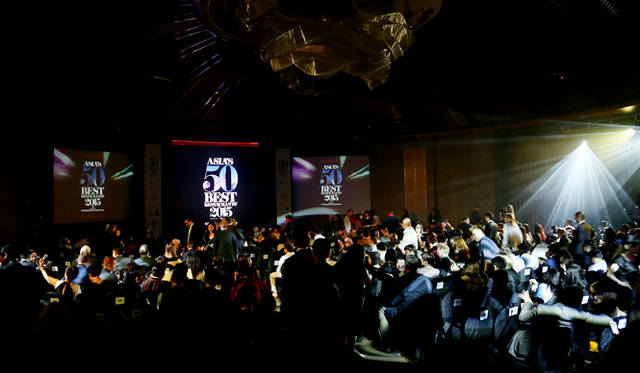 「アジアベストレストラン50」会場の様子