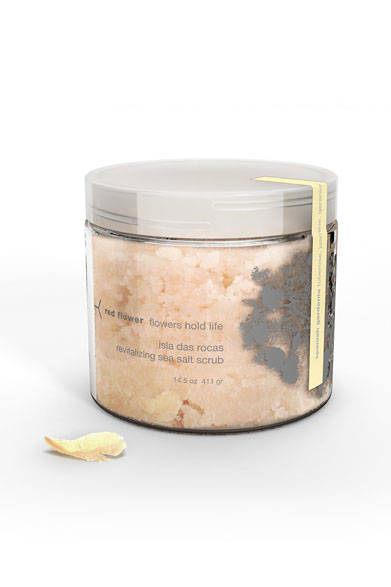 <strong>red flower｜レッドフラワー</strong><br /><br />ボディスクラブ「イスラ ダス ロカス リヴァイタライジング シーソルト スクラブ」スパニッシュガーデニア<br />5940円