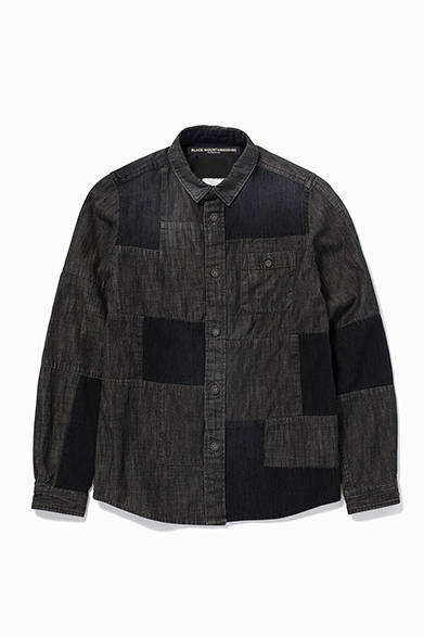 Black Mountaineering by White Mountaineering<br />DENIM FRANKEN SHIRTS<br />価格｜3万4560円